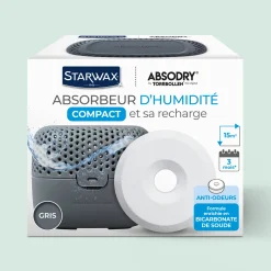 Absorbeur d'humidité Compact + 1 tablette