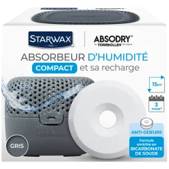 Absorbeur d'humidité Compact + 1 tablette