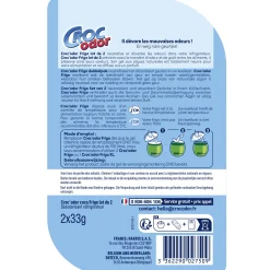 Absorbeur d'odeurs Frigo x2