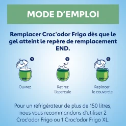 Absorbeur d'odeurs Frigo x2