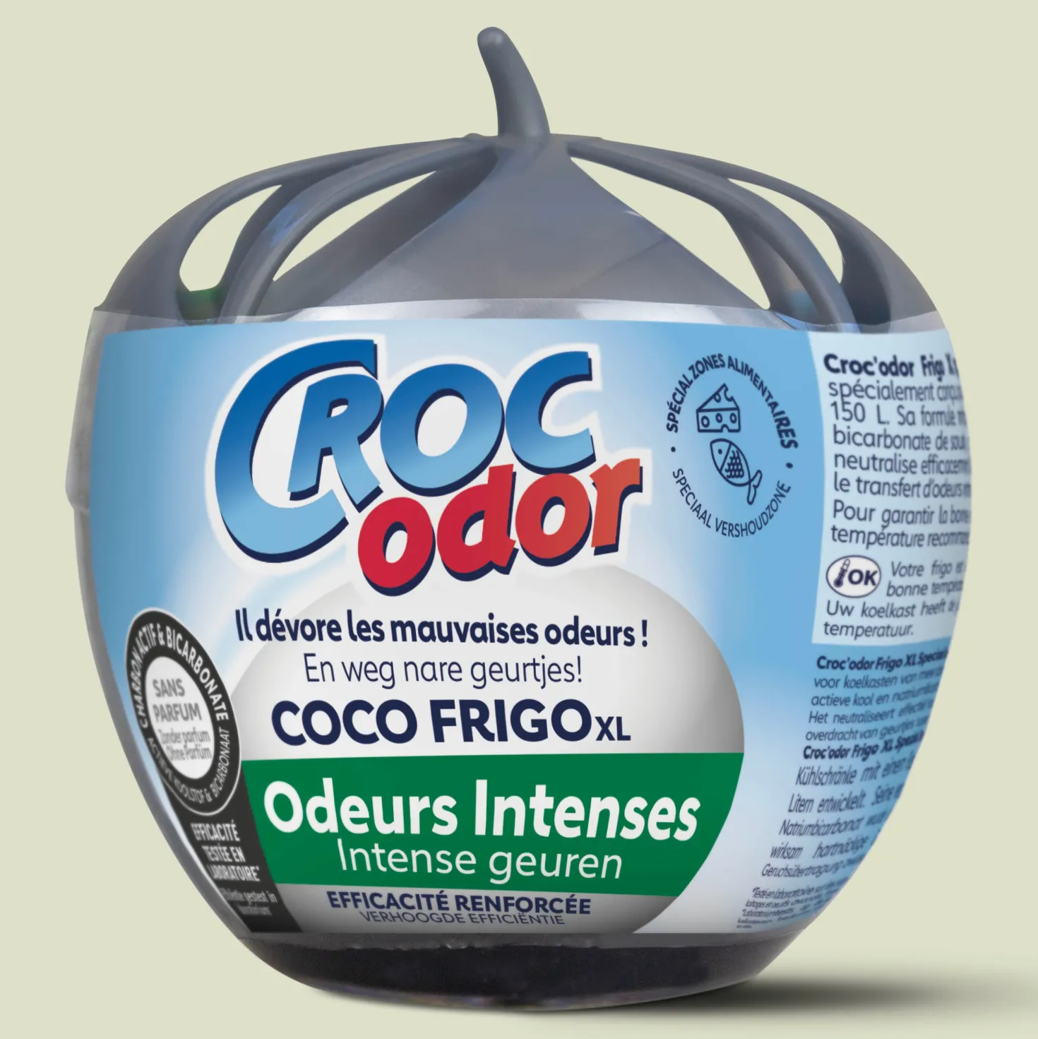 Absorbeur d'odeurs Frigo XL Odeurs intenses