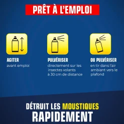 Aérosol anti-moustiques