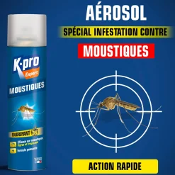 Aérosol anti-moustiques