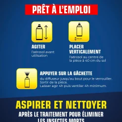 Aérosol diffusion automatique acariens