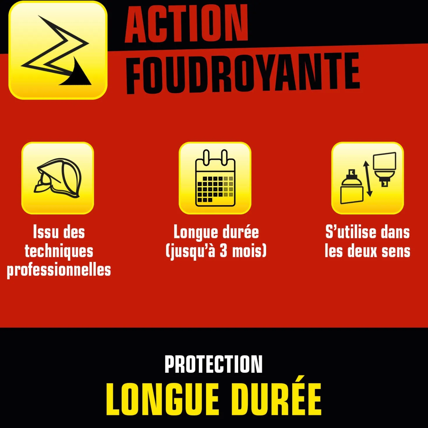 Aérosol foudroyant cafards et blattes