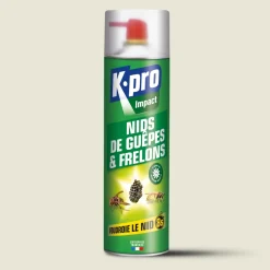 Aérosol foudroyant nids de guêpes et frelons
