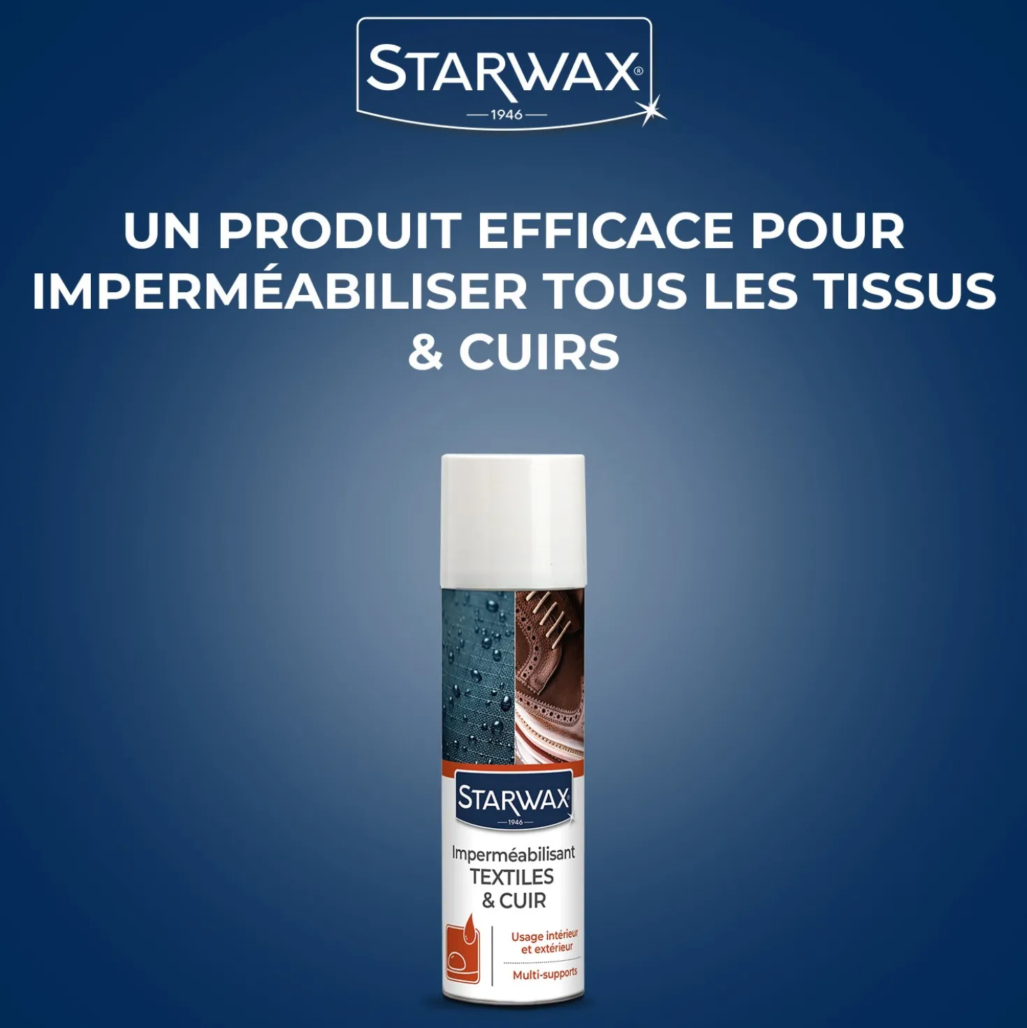 Aérosol Imperméabilisant Textiles et Cuir