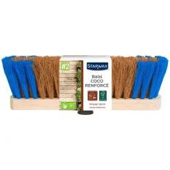 Balai coco renforcé pour sols extérieurs FSC®