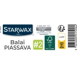 Balai piassava pour sols extérieurs FSC®