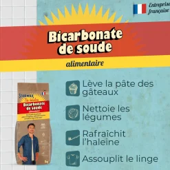 Bicarbonate de soude alimentaire