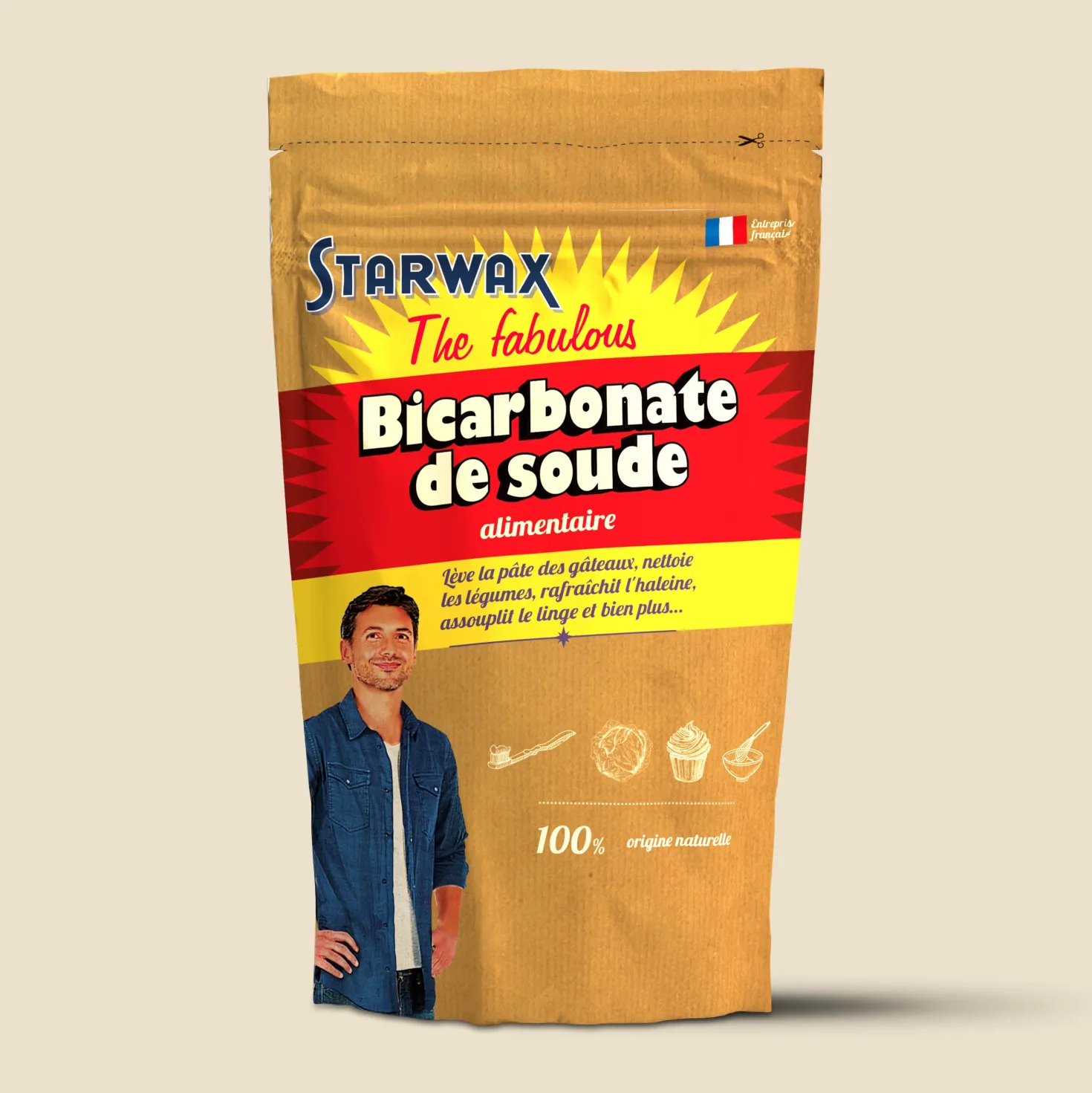 Bicarbonate de soude alimentaire