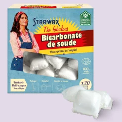 Bicarbonate de soude en doses prête à l'emploi