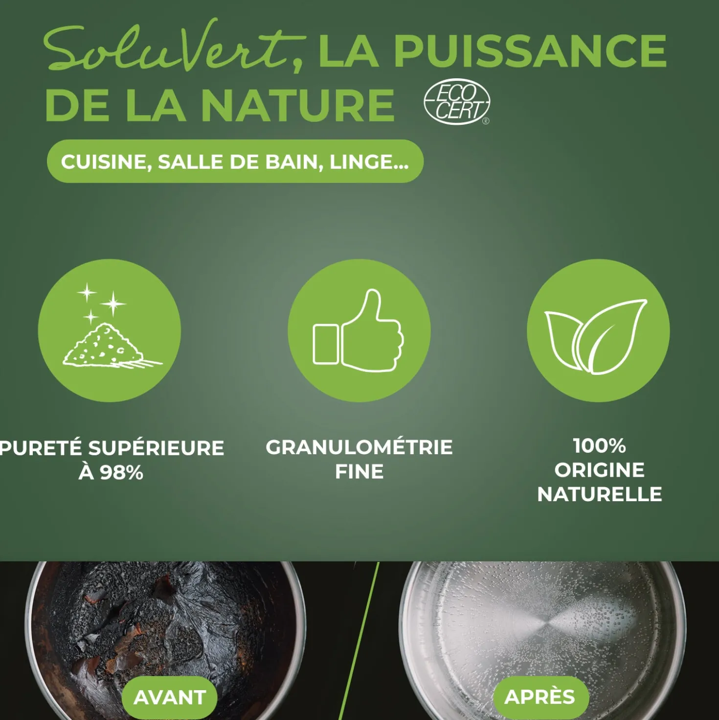 Bicarbonate de soude ménager
