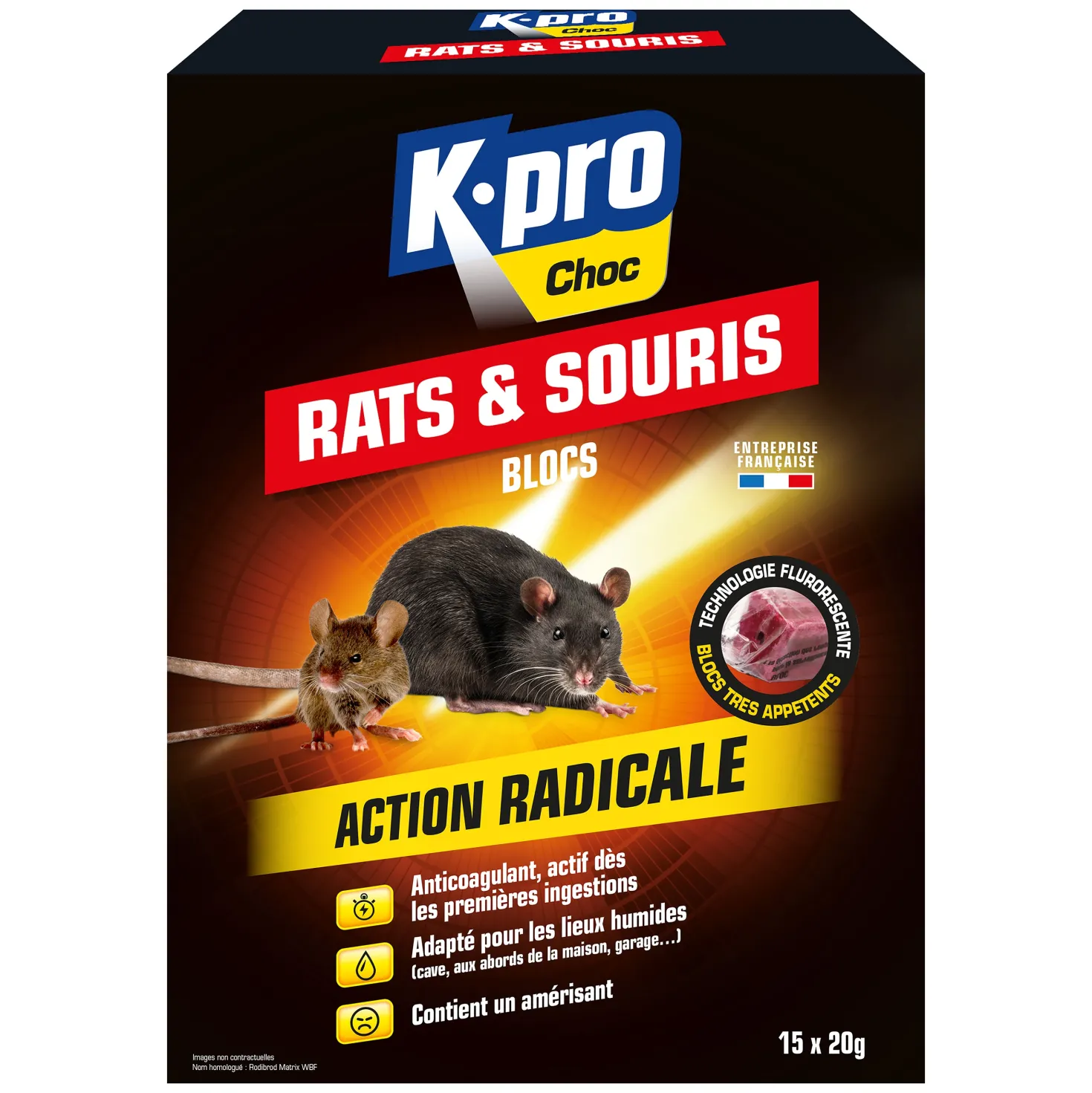 Blocs rats et souris