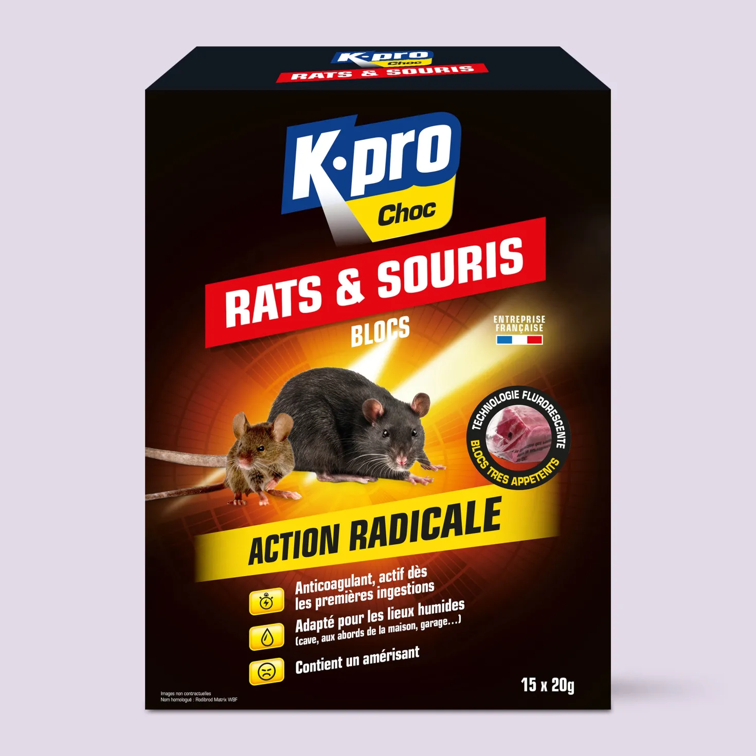 Blocs rats et souris