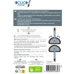 Brosse à joints Clic système