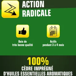 Cintres au bois de cèdre