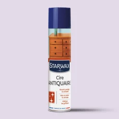 Cire antiquaire aérosol pour bois cirés