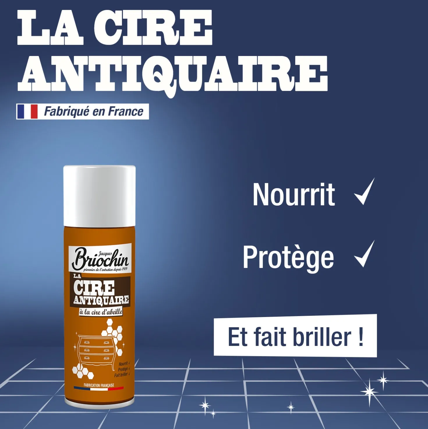Cire antiquaire à la cire d'abeille