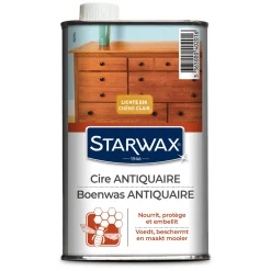 Cire antiquaire liquide pour bois cirés