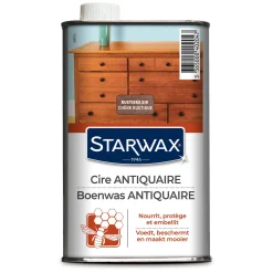 Cire antiquaire liquide pour bois cirés