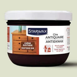 Cire antiquaire pâte pour bois cirés