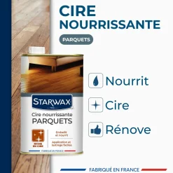 Cire concentrée pour parquets cirés