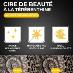 Cire de beauté à la térébenthine