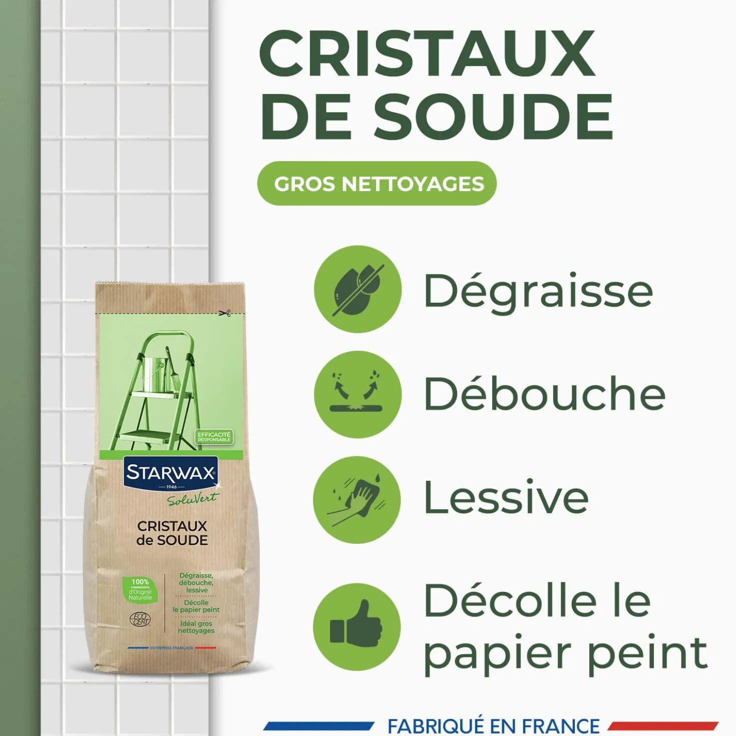 Cristaux de soude