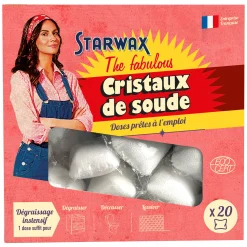 Cristaux de soude en doses prêtes à l'emploi