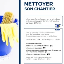 Cristaux de soude gros travaux 1,4kg
