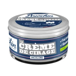 Crème de cirage incolore