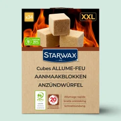 Cubes allume feu XXL PEFC
