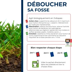 Déblocage d'urgence pour fosses septiques
