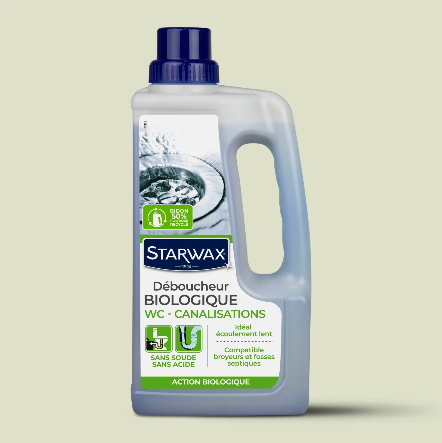 Déboucheur biologique pour canalisations