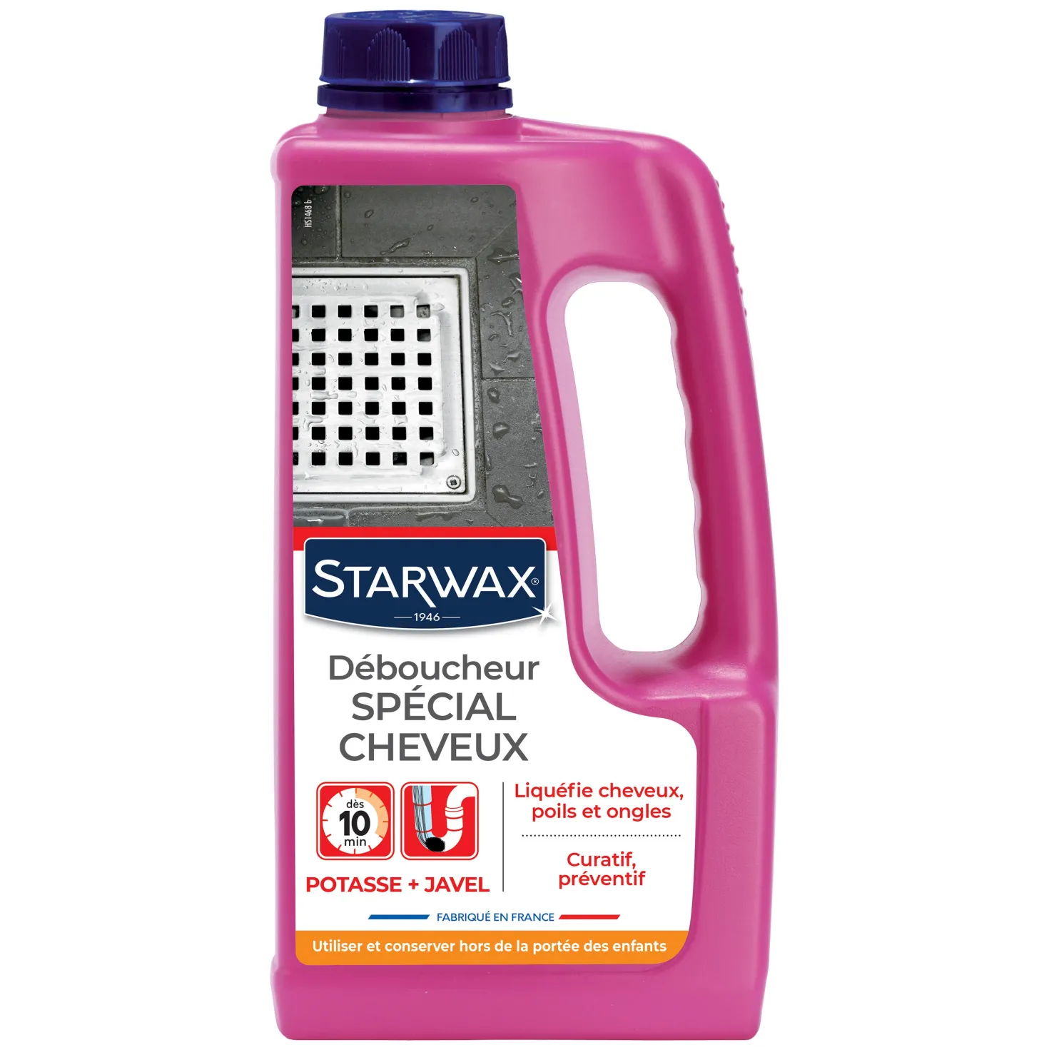 Déboucheur canalisations spécial cheveux