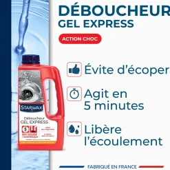 Déboucheur express pour canalisations