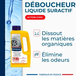 Déboucheur liquide pour canalisations