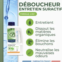 Déboucheur suractif cuisine - salle de bains