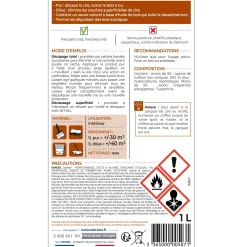 Décapant cire pour parquets cirés