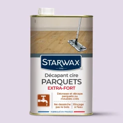 Décapant cire pour parquets cirés