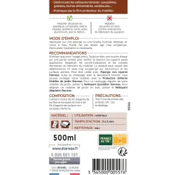 Décrassant multi-supports pour mobilier de jardin