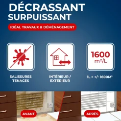 Décrassant surpuissant concentré