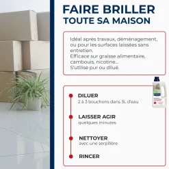 Décrassant surpuissant concentré