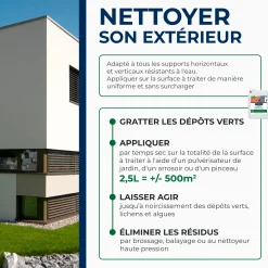 Destructeur de dépôts verts concentré