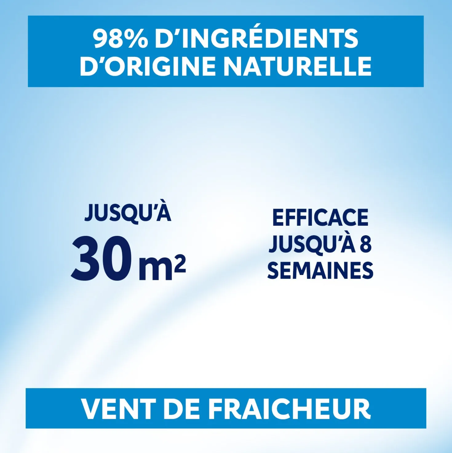 Destructeur d'odeurs vent de fraicheur