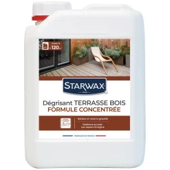 Dégrisant concentré pour terrasse en bois