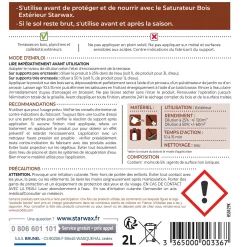 Dégrisant concentré pour terrasse en bois