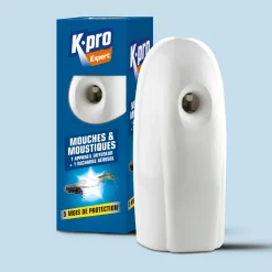 Diffuseur automatique contre les mouches et moustiques