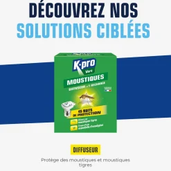 Diffuseur électrique anti moustiques + Recharge